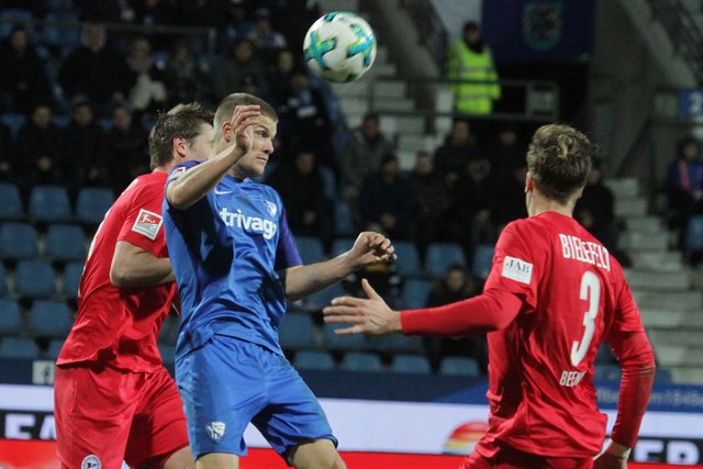 (C) Andreas Molatta , 29.01.2018 , Bochum ,
2.Bundeslige , 20.Spieltag , VfL Bochum 1848 - DSC Arminia Bielefeld ,
Johannes Wurtz