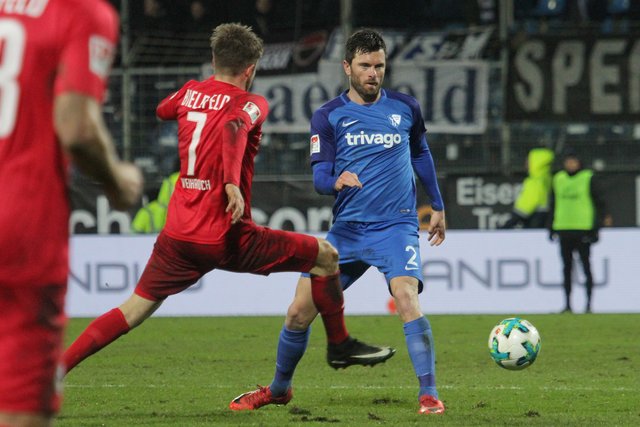(C) Andreas Molatta , 29.01.2018 , Bochum ,
2.Bundeslige , 20.Spieltag , VfL Bochum 1848 - DSC Arminia Bielefeld ,
Tim Hoogland