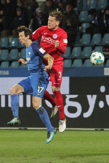 (C) Andreas Molatta , 29.01.2018 , Bochum ,
2.Bundeslige , 20.Spieltag , VfL Bochum 1848 - DSC Arminia Bielefeld ,
Robbie Kruse