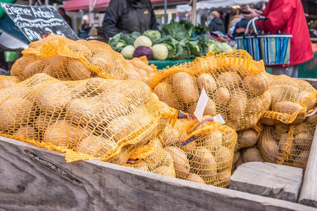 Der Wochenmarkt Herten. Foto: ST