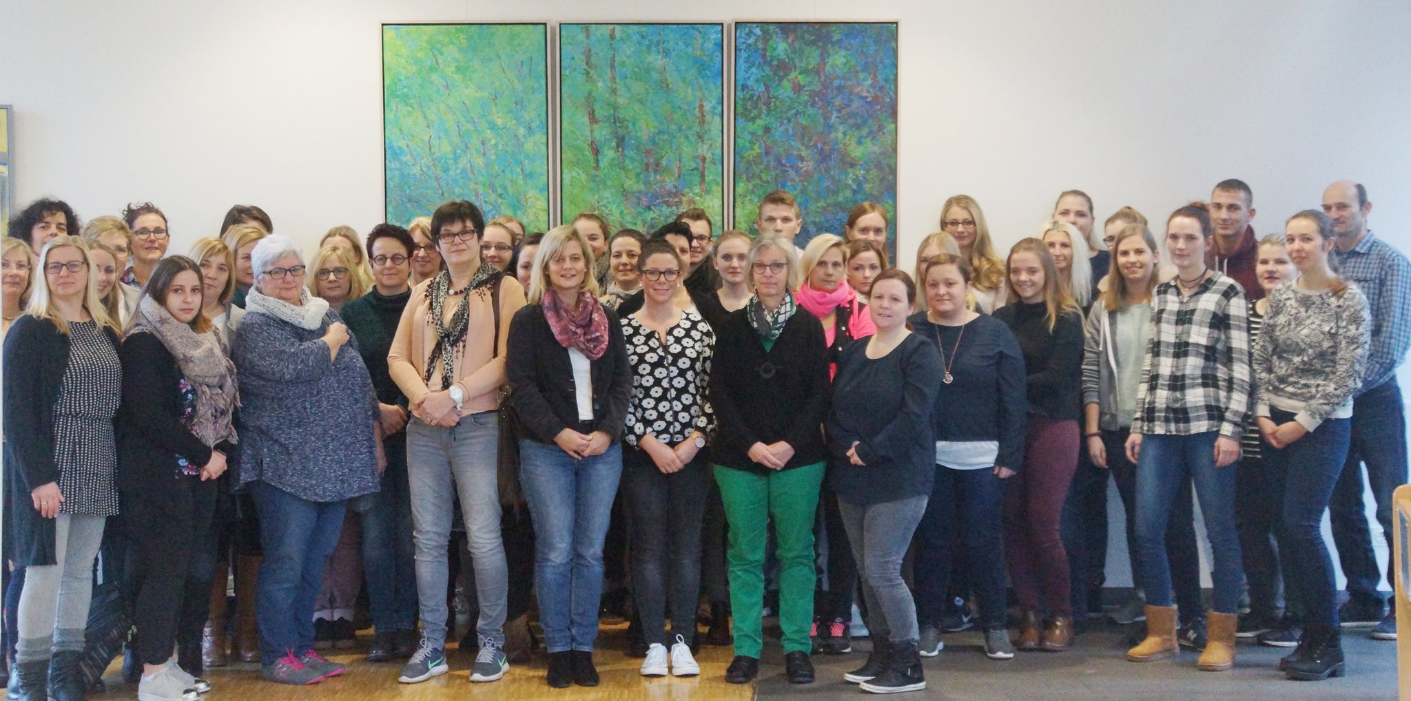 Caritas-Einführungsseminar auf der Wasserburg Rindern - Kleve