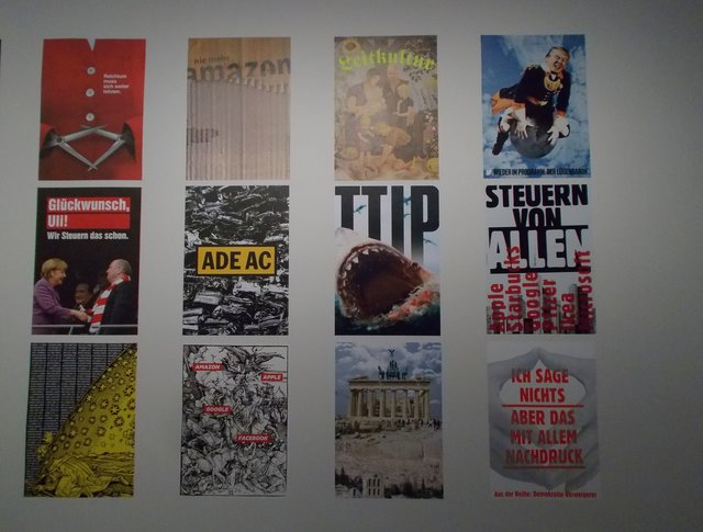 Die neuesten Plakate aus 2017 in gewohnter "Staeck-Manier". Absolut sehenswert.