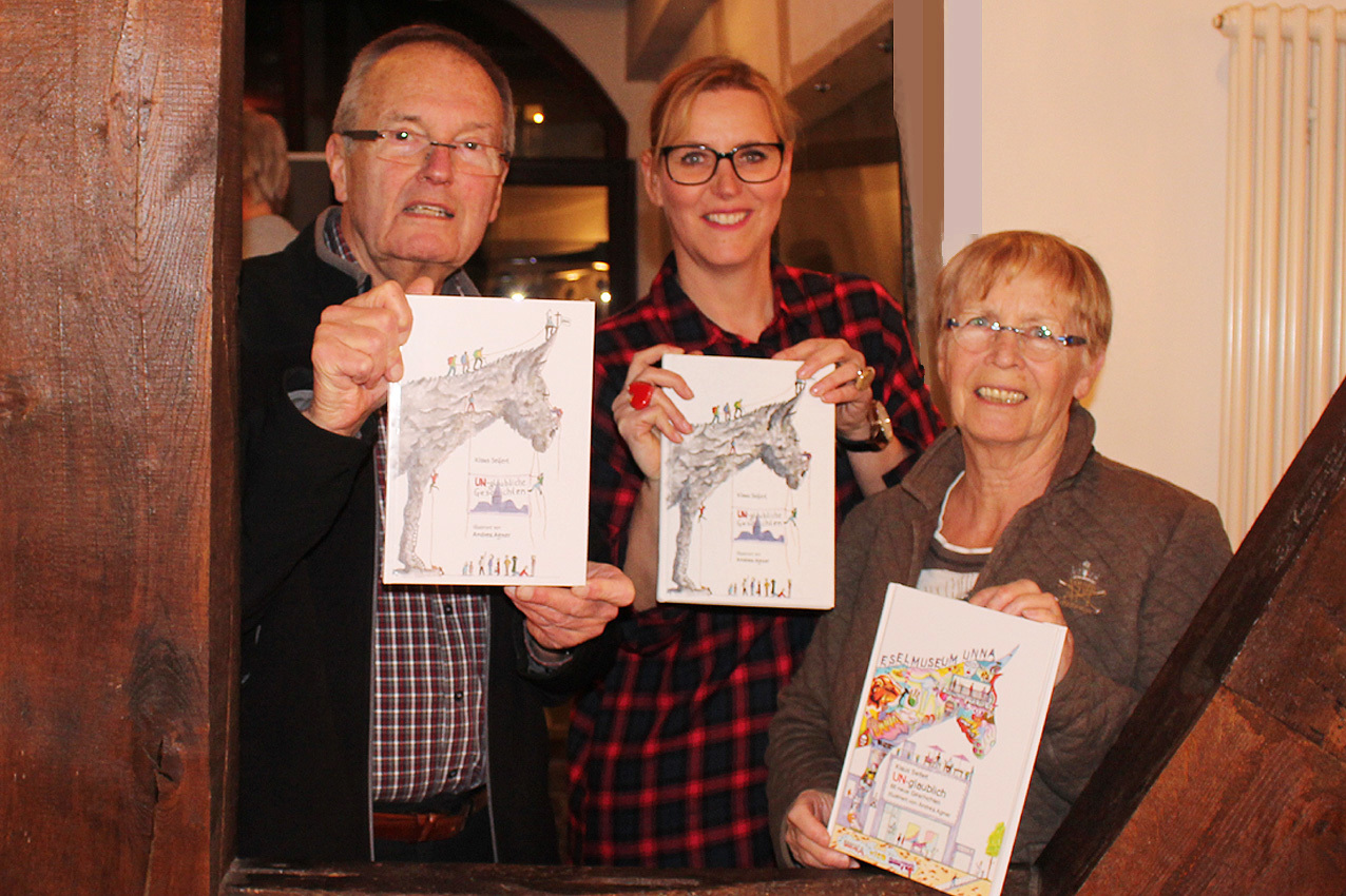 Klaus Thorwarth, Andrea Agner und Wil Seifert