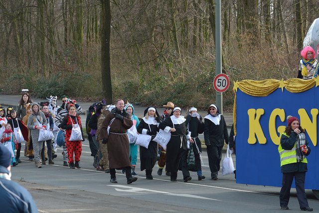 Rosenmontagsumzug in Gelsenkirchen-Erle 12.02.2018.Foto Kurt Gritzan