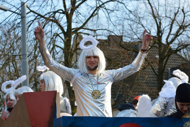 Rosenmontagsumzug in Gelsenkirchen-Erle 12.02.2018.Foto Kurt Gritzan