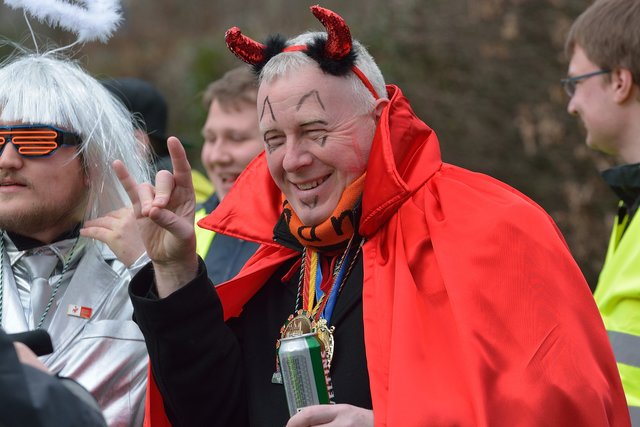 Rosenmontagsumzug in Gelsenkirchen-Erle 12.02.2018.Foto Kurt Gritzan