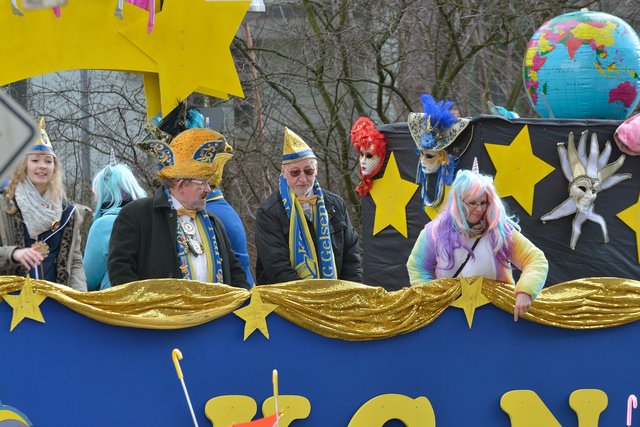 Rosenmontagsumzug in Gelsenkirchen-Erle 12.02.2018.Foto Kurt Gritzan