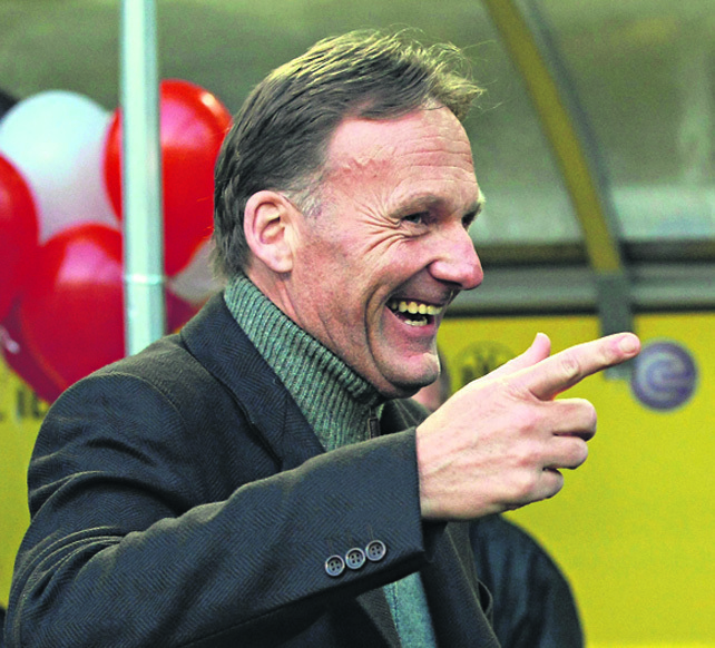 Sein Vertrag wurde vorzeitig bis 2022 verlängert: BVB-Chef Hans-Joachim Watzke.