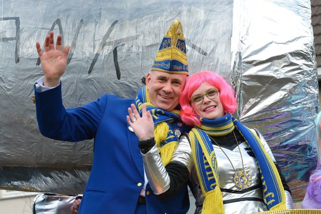 Rosenmontagsumzug in Gelsenkirchen-Erle 12.02.2018.Foto Kurt Gritzan