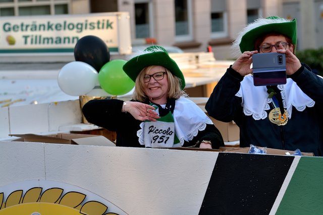 Rosenmontagsumzug in Gelsenkirchen-Erle 12.02.2018.Foto Kurt Gritzan