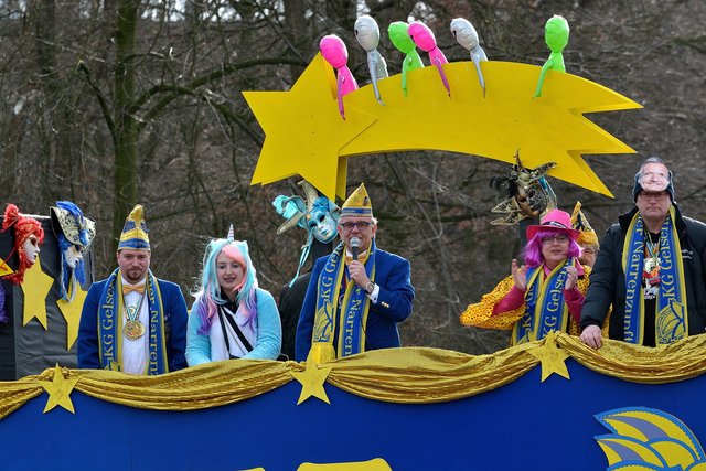 Rosenmontagsumzug in Gelsenkirchen-Erle 12.02.2018.Foto Kurt Gritzan