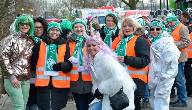 Rosenmontagsumzug in Gelsenkirchen-Erle 12.02.2018.Foto Kurt Gritzan