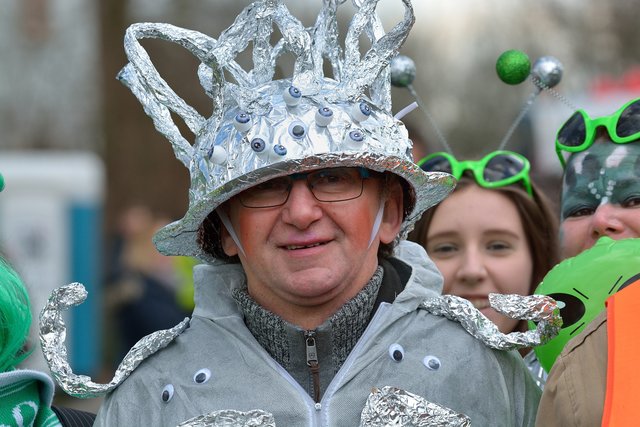 Rosenmontagsumzug in Gelsenkirchen-Erle 12.02.2018.Foto Kurt Gritzan