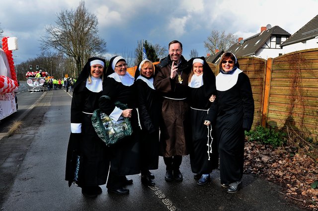 Rosenmontagsumzug in Gelsenkirchen-Erle 12.02.2018.Foto Kurt Gritzan