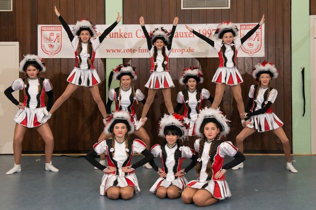 Juniorengarde - KG Rote Funken Castrop-Rauxel