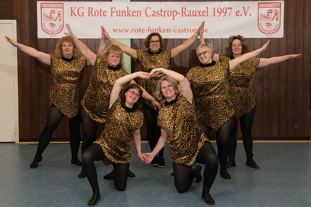 Damenballett - KG Rote Funken Castrop-Rauxel