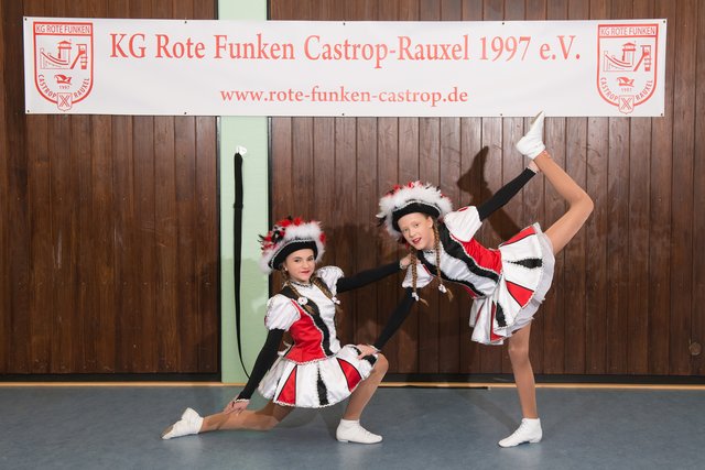 Doppelmariechen Junioren KG Rote Funken Castrop-Rauxel