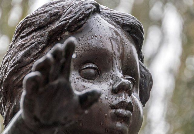 Denkmal für die Kinder, Babyn Jar, Kiew 2017, Foto: Olaf Eybe.