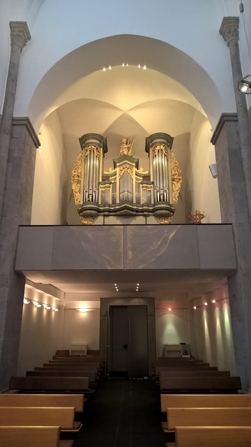 Die Orgel in der Reformationskirche.