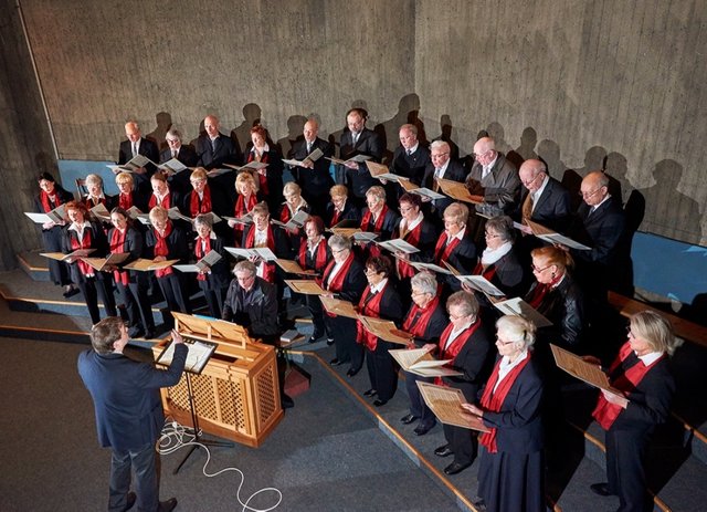 Der Dom-Chor Neviges feiert seine alljährliche Gedenkmesse.