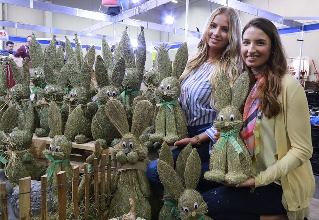 Ostern steht auch im heimischen Garten vor der Tür. Anregungen für passende Outdoor-Dekorationen bietet der LandGarten in Halle 5. | Foto: Westfalenhallen GmbH /  Anja Cord