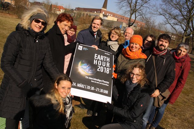 Olfen macht bei der Aktion "Earth Hour" mit.