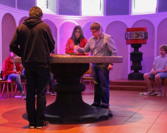 Zur Ruhe kommen in Gebeten und in Gedanken .....