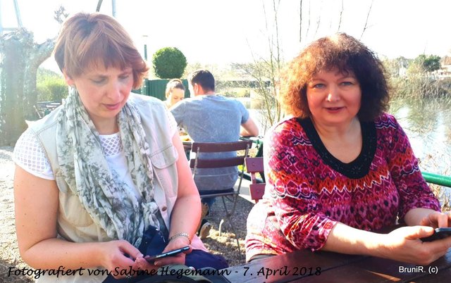 Sabine Hegemann hat uns fotografiert! Schön, danke!