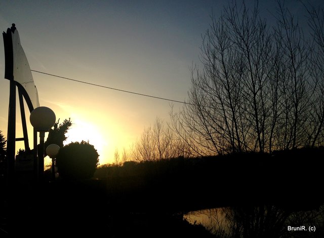 Die Sonne geht unter!