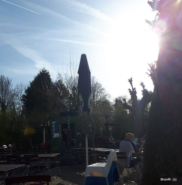 Im hellen Sonnenschein haben wir es uns gut gehen lassen!