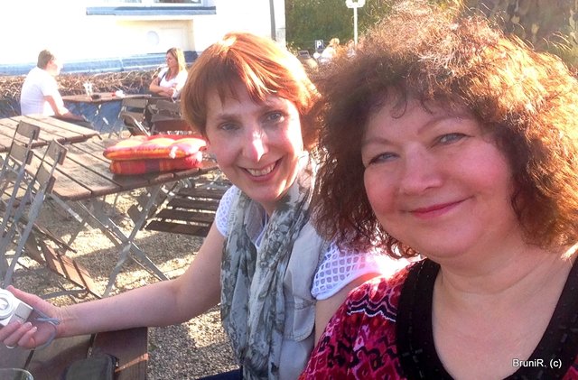 Die Sonne schien mit großer Kraft!  ;-)))