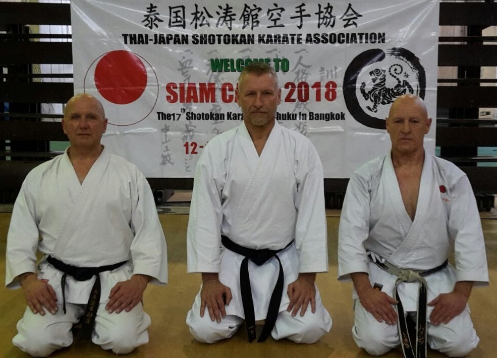 Shotokan Teilnehmer, Jürgen Frömmel, Thomas Schade, Michael Jarchau
