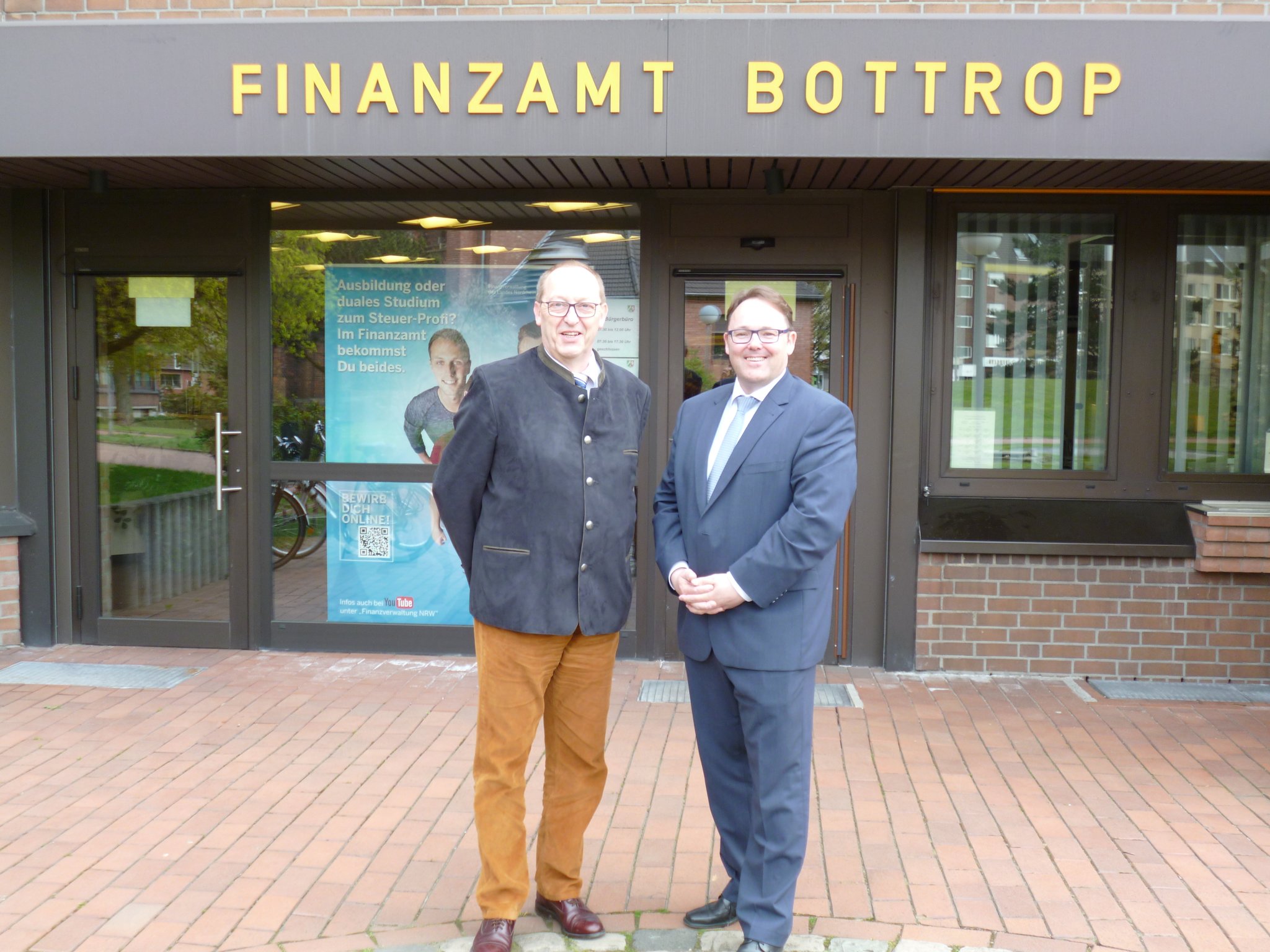 Neuer Chef des Finanzamts Bottrop ist Wolfgang Emmerich - Bottrop