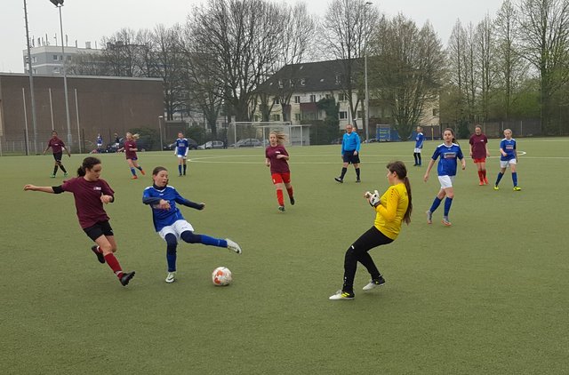 Das Theodor-Heuss-Gymnasium gab gegen Werden alles.
Foto: Henschke