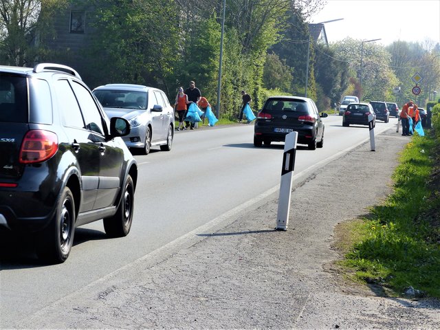 Die Reinigung an der Breckerfelder Straße zeigt wieder mal Erfolg