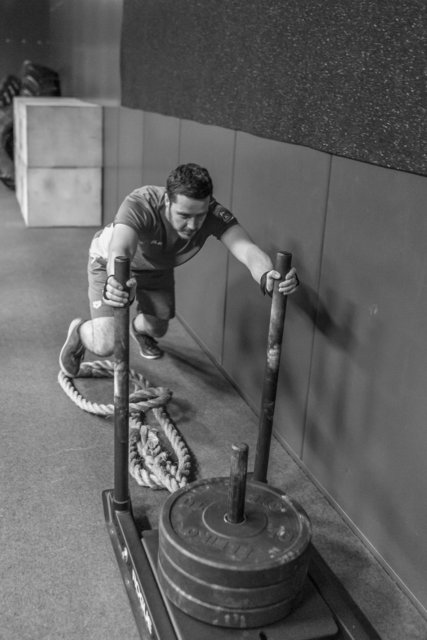 Daniel Gronert beim Crossfit, Foto: Fabian Friese (DLRG)