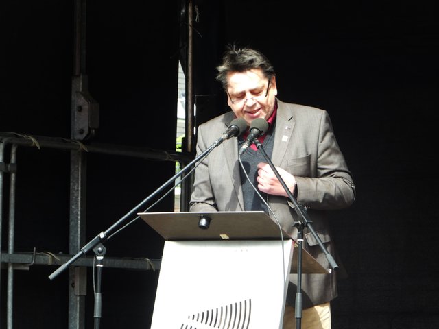 Der IG-Bau-Kreisvorsitzende Dietmar Schäfers (Foto Emons)