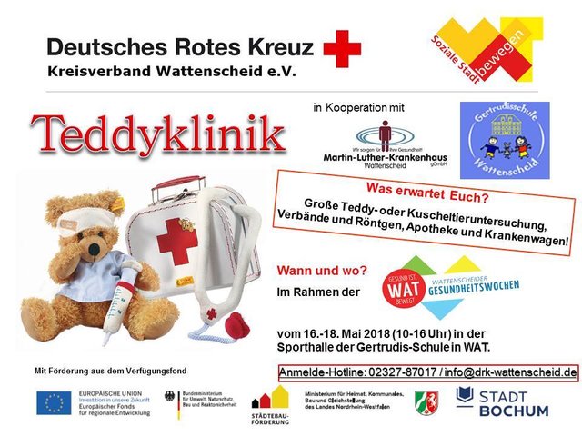 Erste Teddyklinik in Wattenscheid
