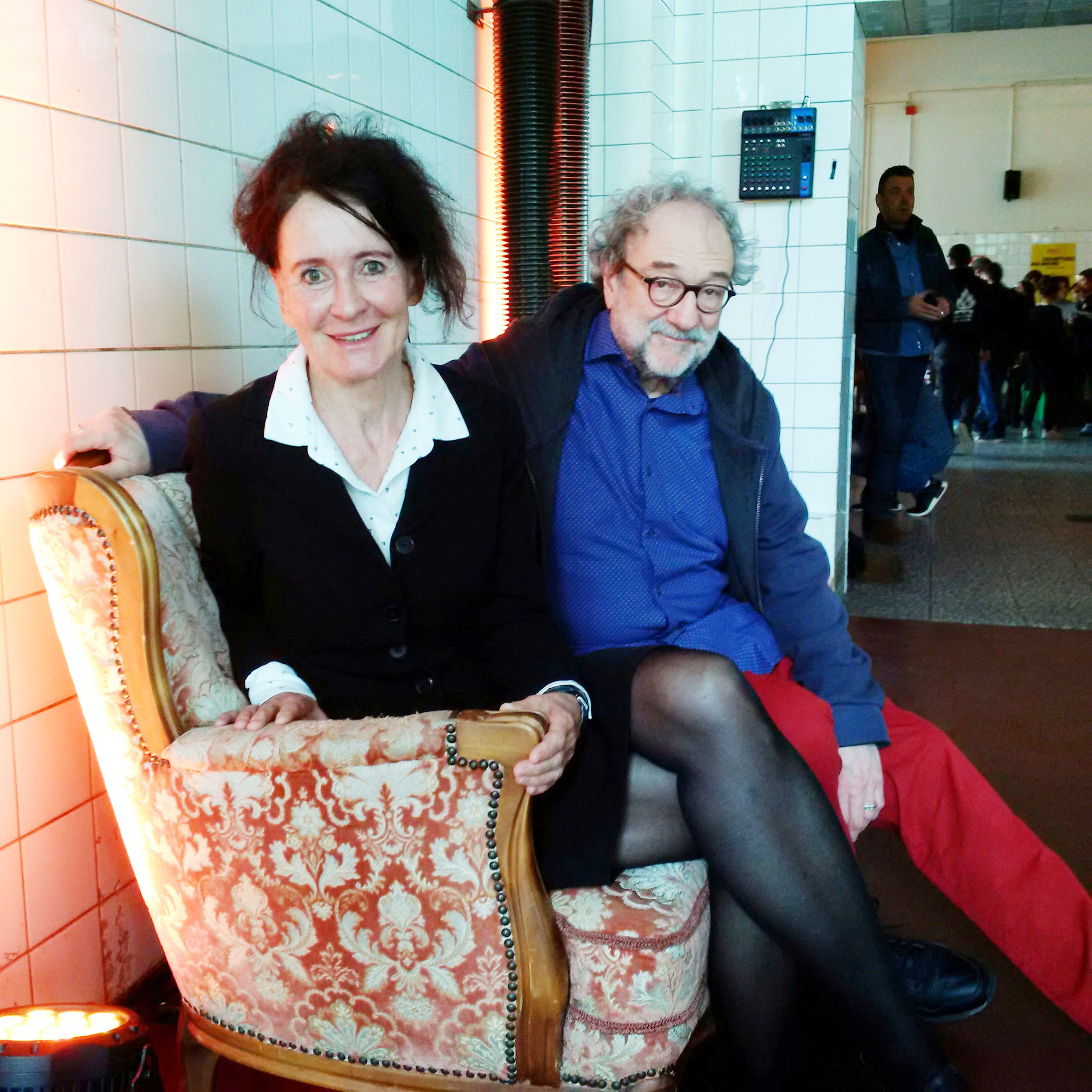 Stefanie Carp, die neue Leiterin der Ruhrtriennale und Regisseur Christoph Marthaler. Foto: cd