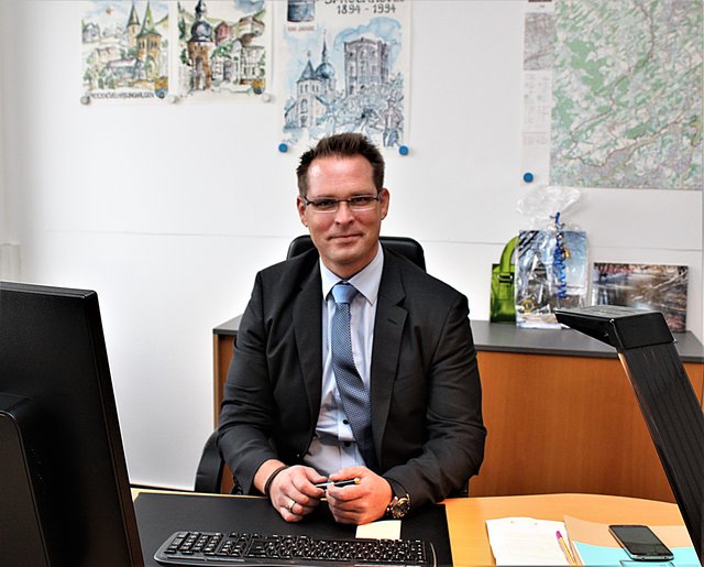 Macht einen guten Job: Beigeordneter und Kämmerer Volker Hoven, der damals bei seiner Wahl nicht die Stimmen der CDU erhielt.