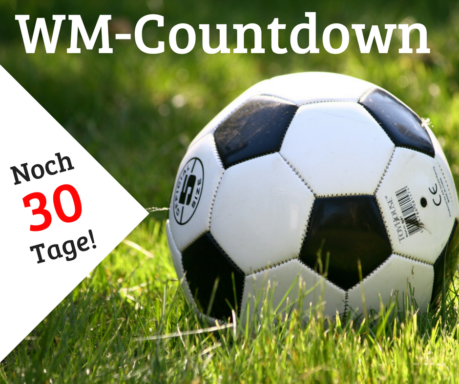 Heute starten wir unseren 30-Tage-WM-Countdown. Grafik: dab