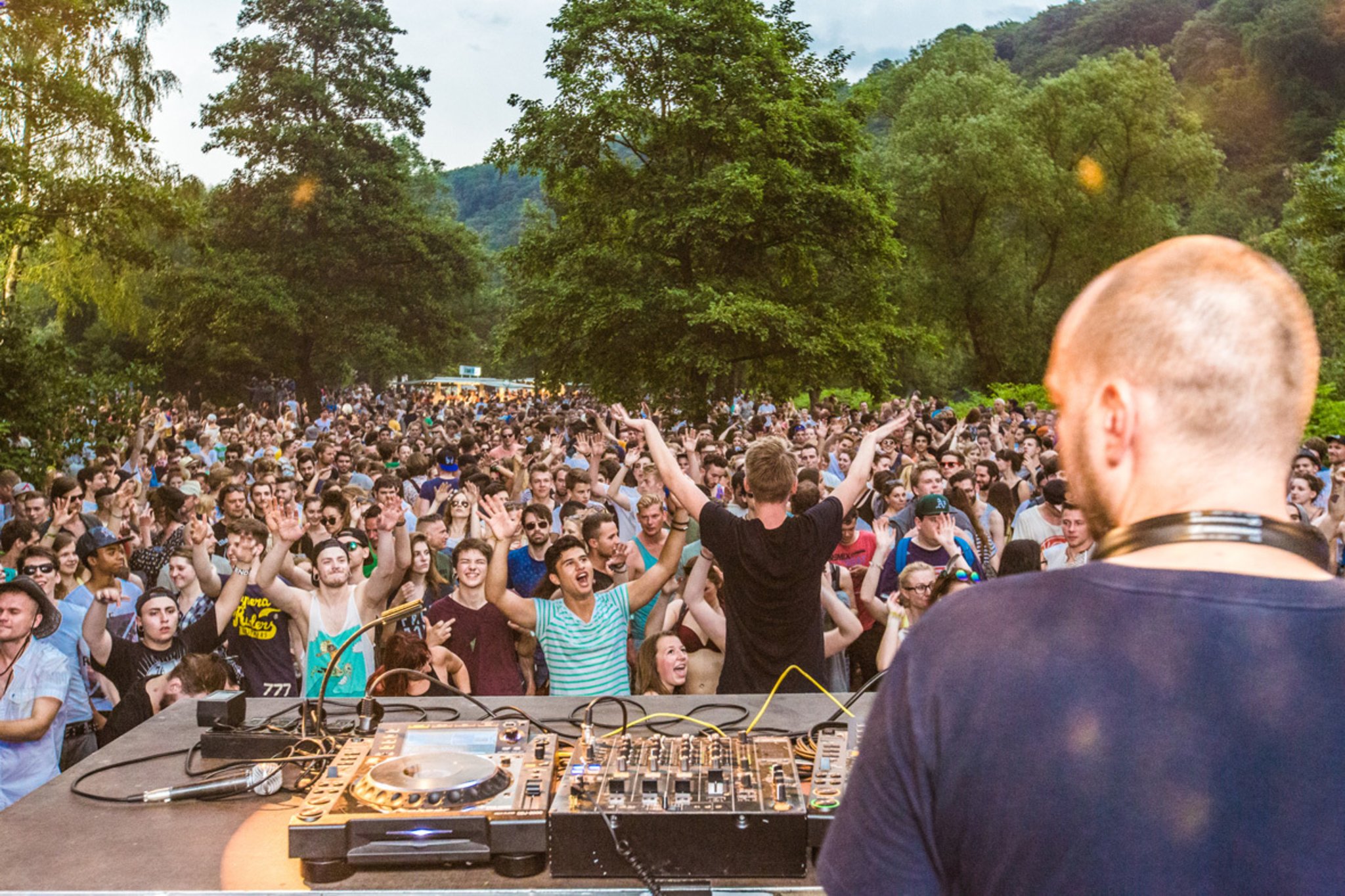 Mit der Ruhrbahn zum Pfingst OpenAir nach Werden EssenKettwig