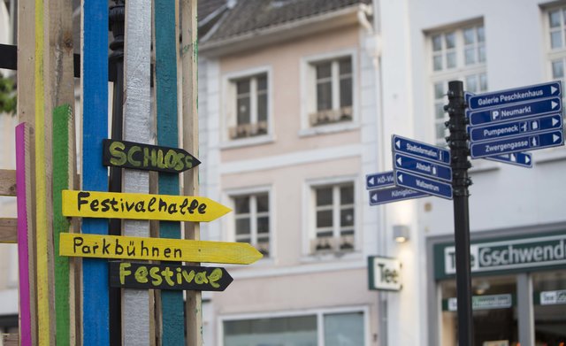 mœrs festival 2018: Innenstadt | Foto: Heike Cervellera