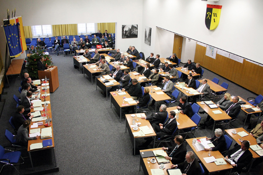 Im Rat der Stadt Gladbeck herrscht derzeit dicke Luft zwischen der SPD-Mehrheitsfraktion und der CDU-Opposition. Foto: Stadt