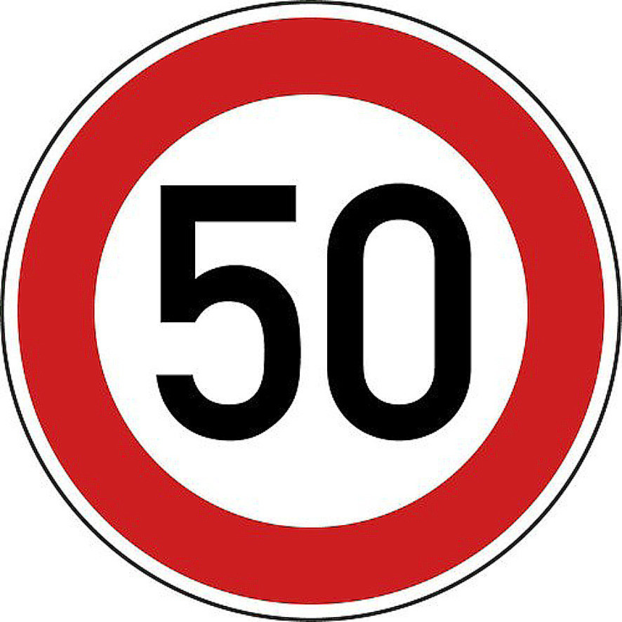 Seit wenigen Tagen gilt auf der B 224 auf Gladbecker Stadtgebiet neben einem Überholverbot für Lkw auch ein Tempolimit von 50 Stundenkilometer.