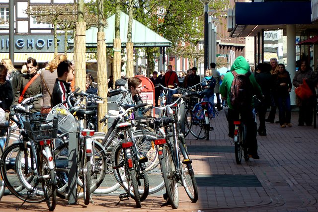 fahrradfreundliche Stadt