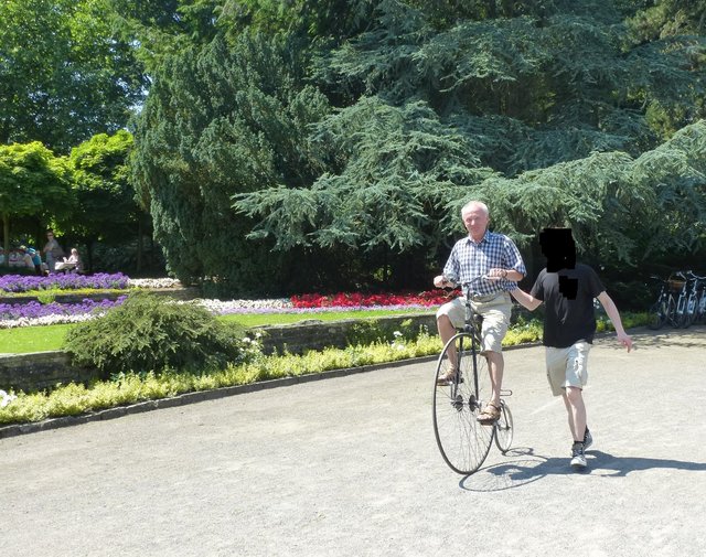hier  bei uns im Stadtgarten Bottrop
