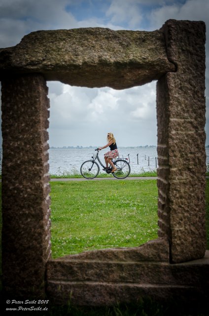 "Denk mal" ......Rad fahren ist gesund.