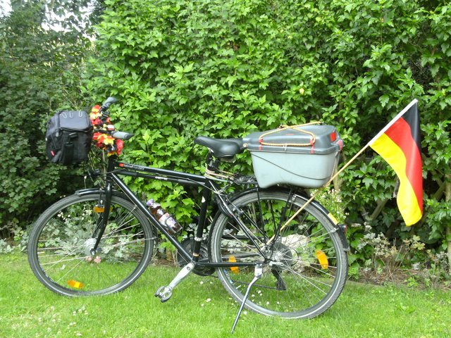 Schon in Fußballaune.....