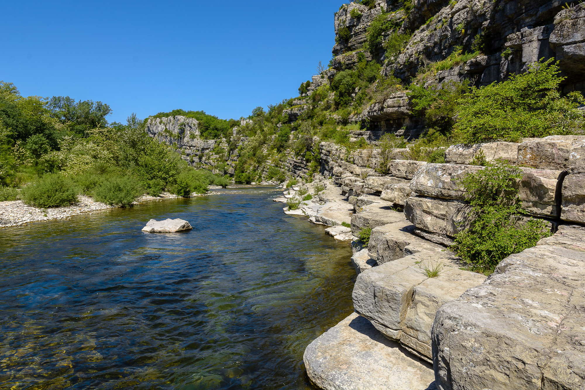 La Beaume im Department Ardeche (Frankreich) CastropRauxel